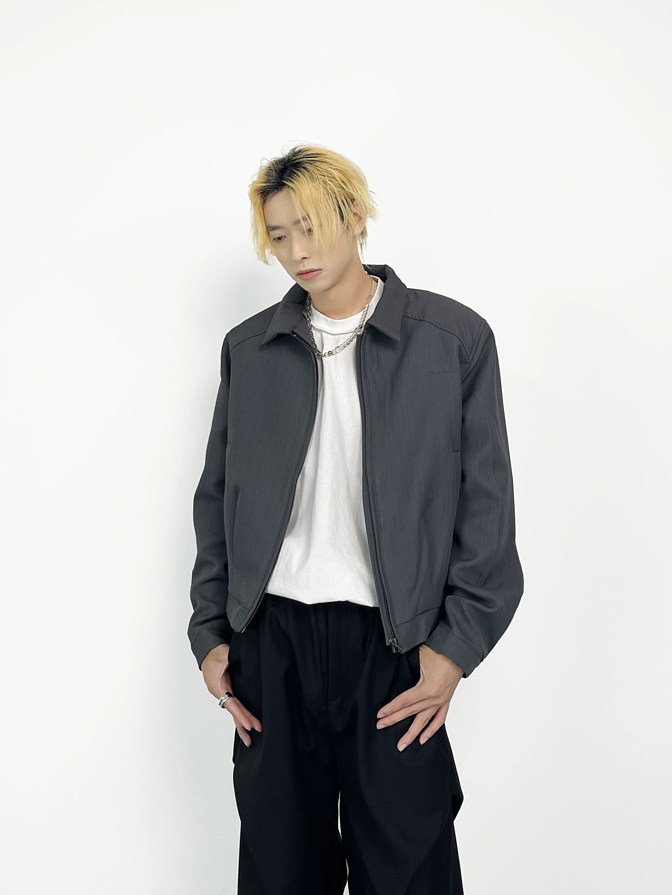 A knife American style cleanfit short jacket