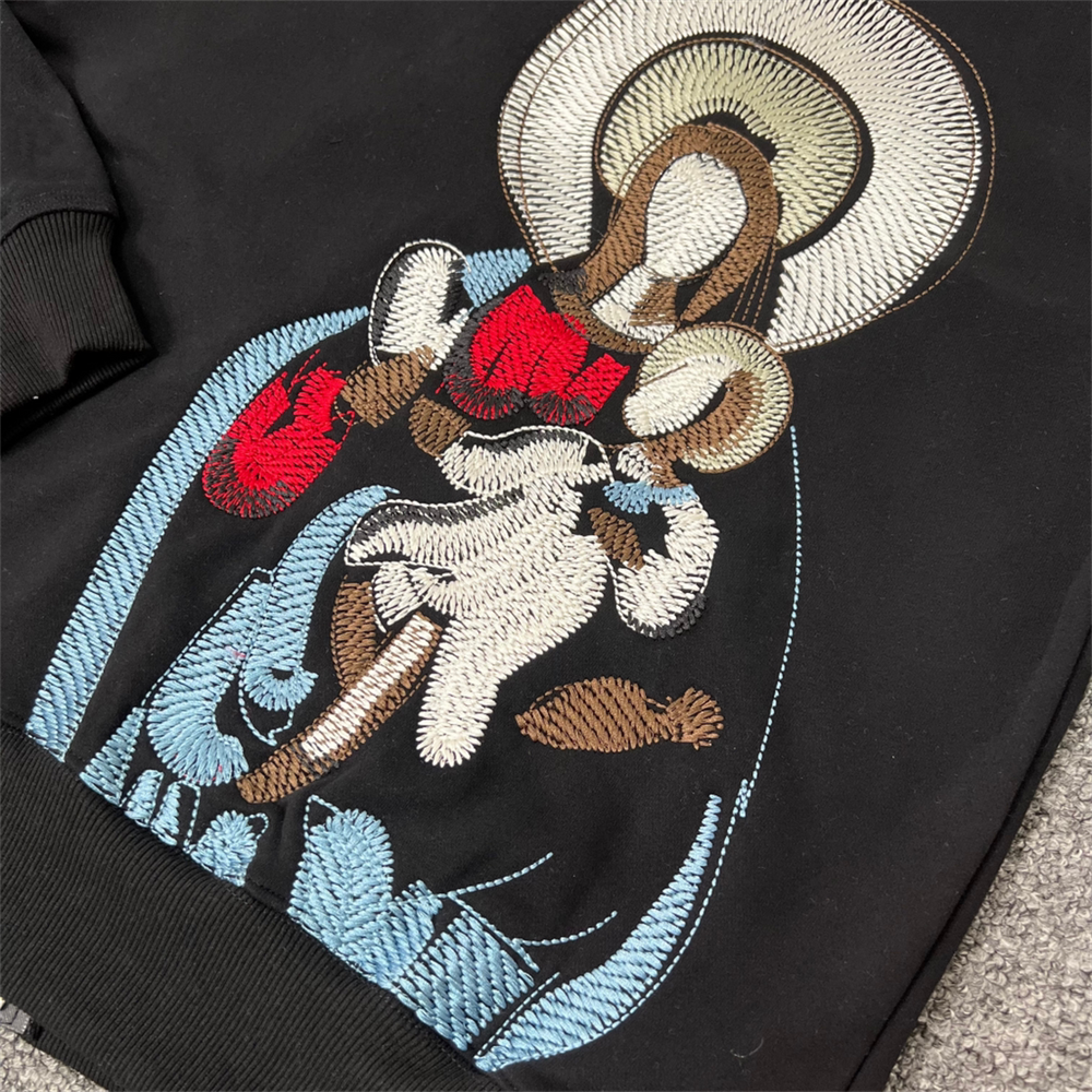 Derchutze Awakening V2 Embroidered Zip Up Hoodie