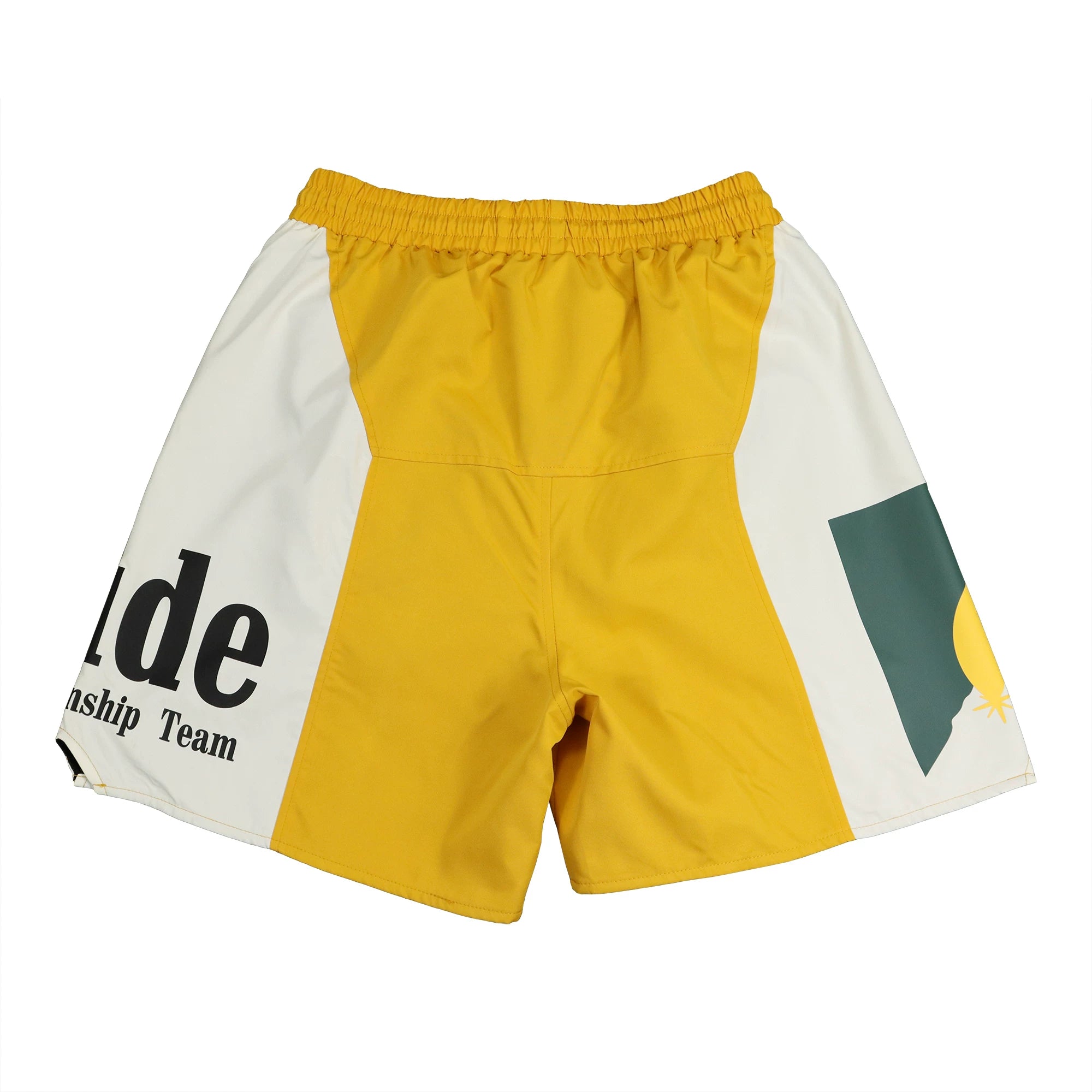 RHUDE Sunset Logo Color Block Casual Sports Shorts