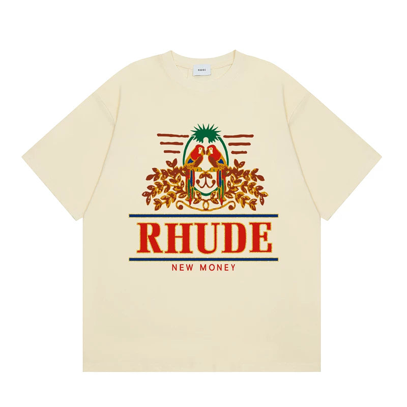 RHUDE High Street Oversized Graphic Pure Cotton T-Shirt