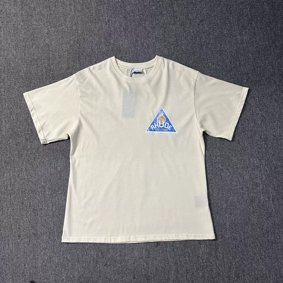 RHUDE American Retro Graphic Printed Oversized Summer Tee