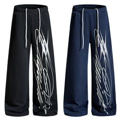 Aknife American-style street hip-hop wide-leg pants