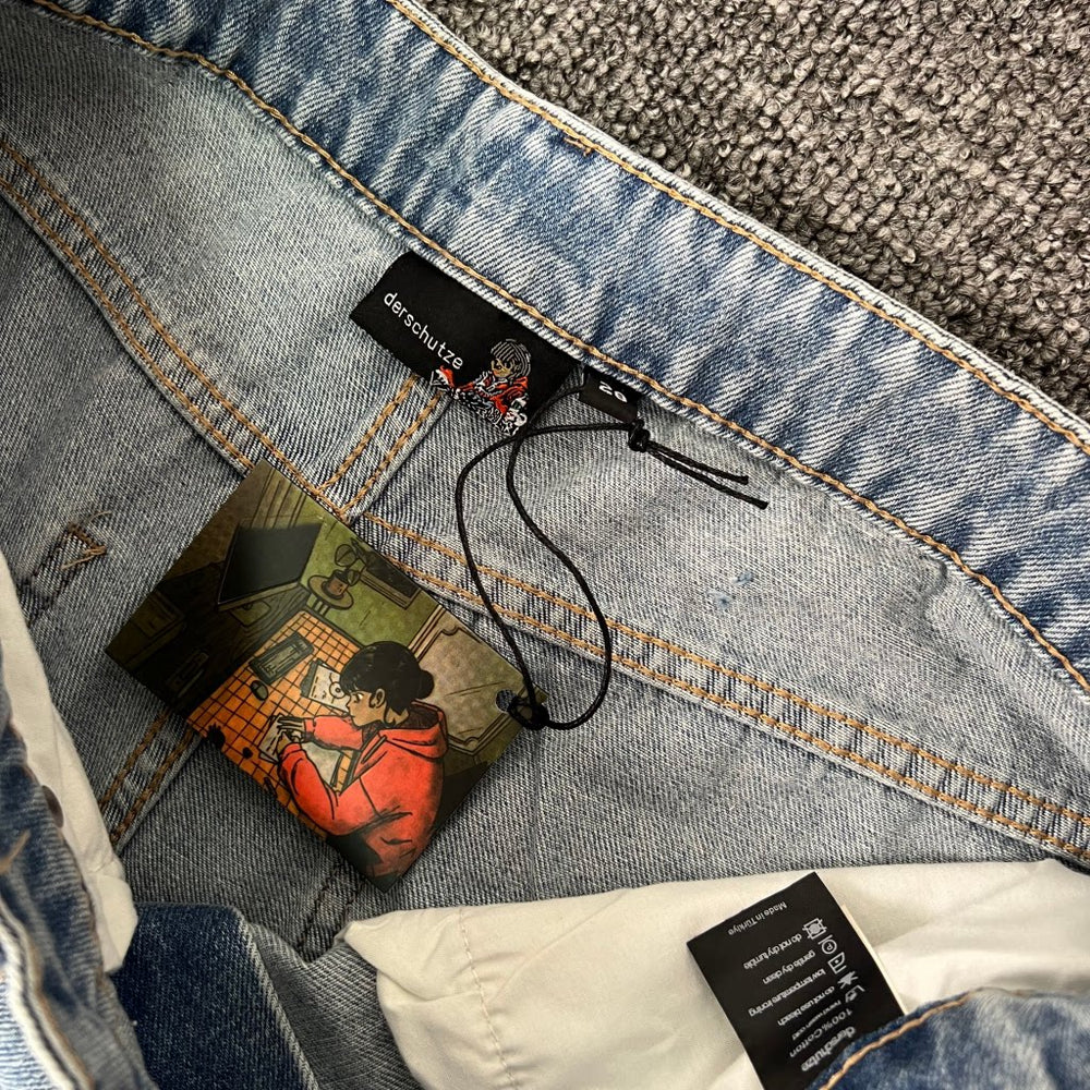 Derschutze Yasmin V3 Embroidered Denim Jorts