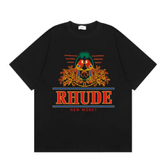 RHUDE High Street Oversized Graphic Pure Cotton T-Shirt