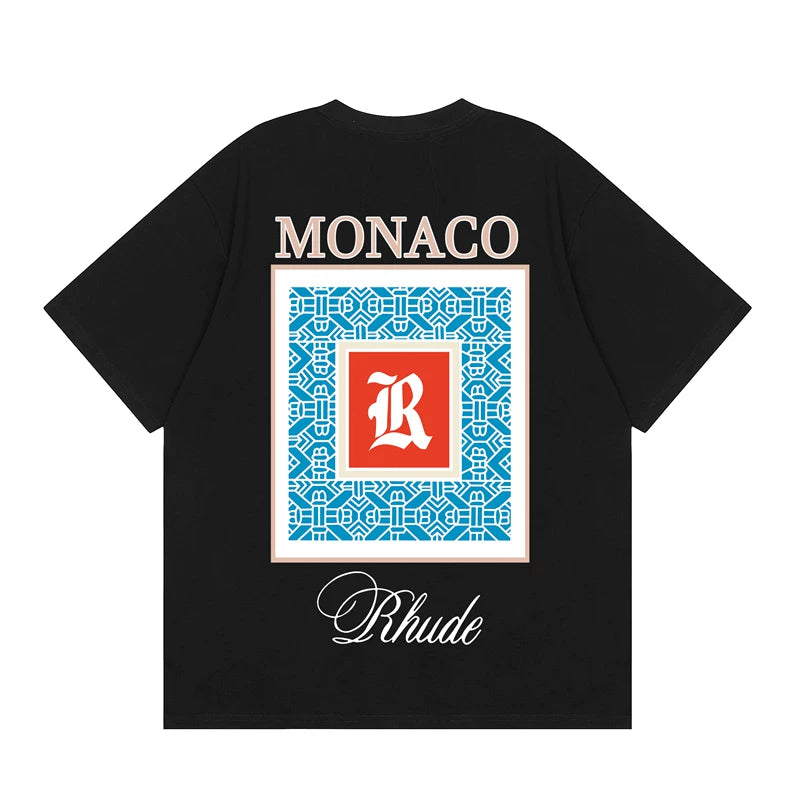 RHUDE High Street Oversized Graphic Pure Cotton T-Shirt