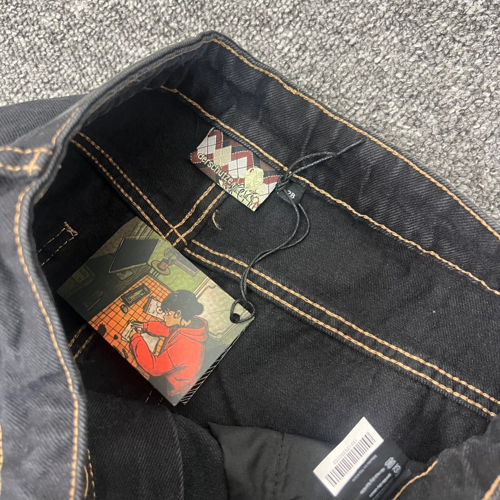 Derchutze Garden Of Eden Embroidered Jeans