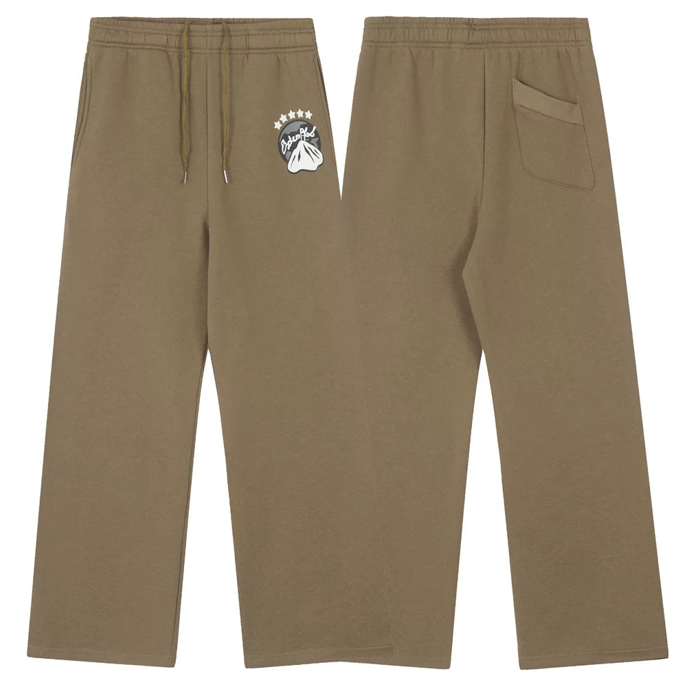 Broken Planet Puff Print Heavy Fleece Sweatpants