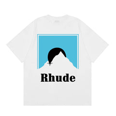 RHUDE High Street Oversized Graphic Pure Cotton T-Shirt