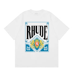 RHUDE High Street Oversized Graphic Pure Cotton T-Shirt