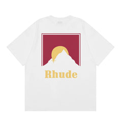 RHUDE High Street Oversized Graphic Pure Cotton T-Shirt