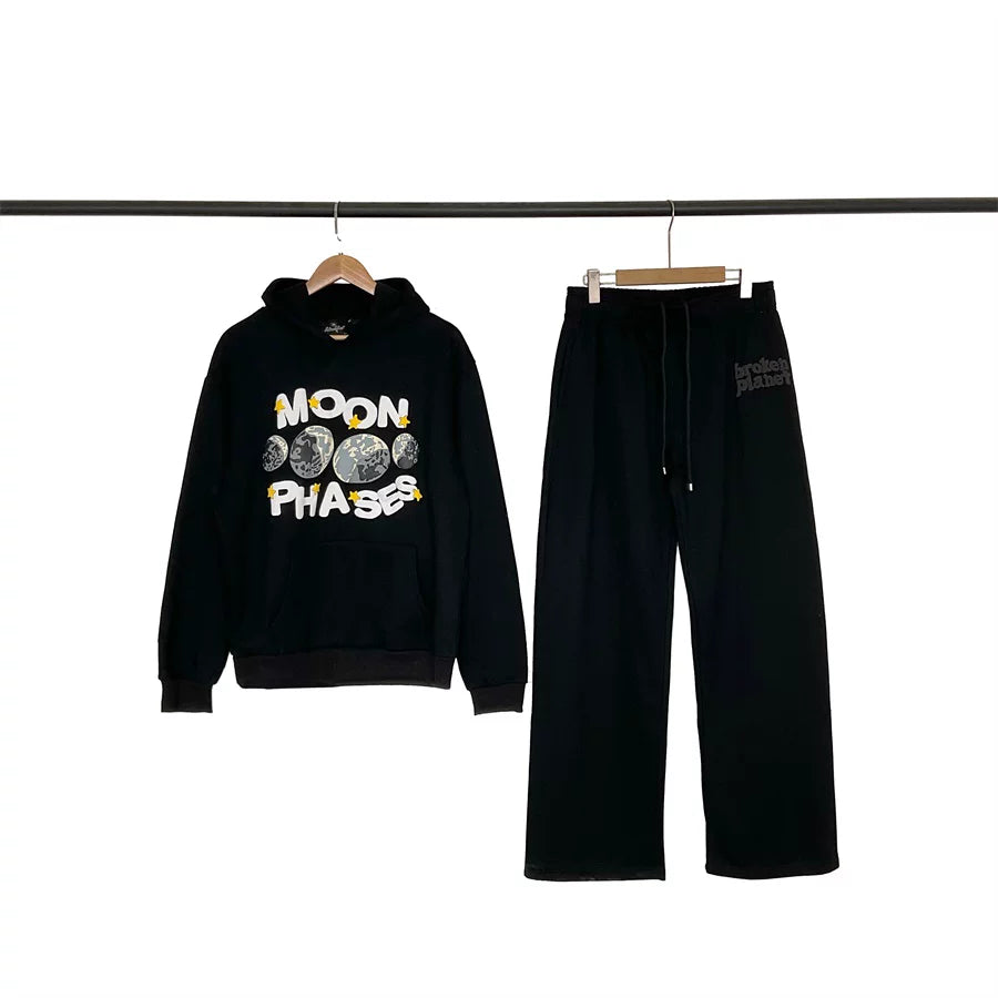 Broken Planet Fleece Pullover Hoodie Tracksuit Set