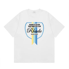 RHUDE High Street Oversized Graphic Pure Cotton T-Shirt