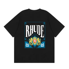 RHUDE High Street Oversized Graphic Pure Cotton T-Shirt