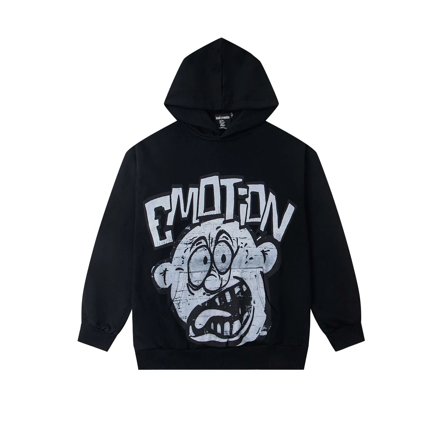 MIXED EMOTION DTG Graphic Printed Pullover Hoodie