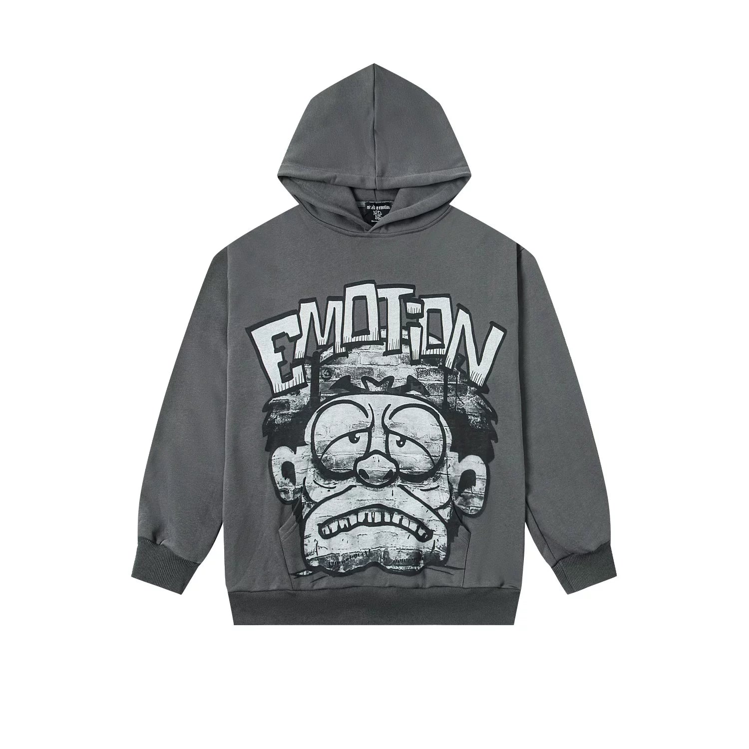 MIXED EMOTION DTG Graphic Printed Pullover Hoodie
