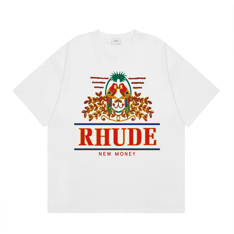 RHUDE High Street Oversized Graphic Pure Cotton T-Shirt