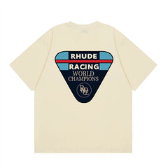 RHUDE High Street Oversized Graphic Pure Cotton T-Shirt