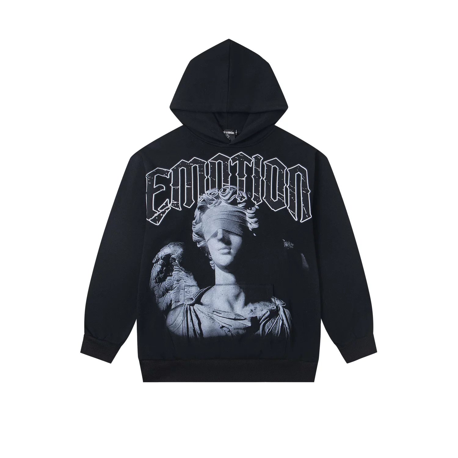 MIXED EMOTION DTG Graphic Printed Pullover Hoodie