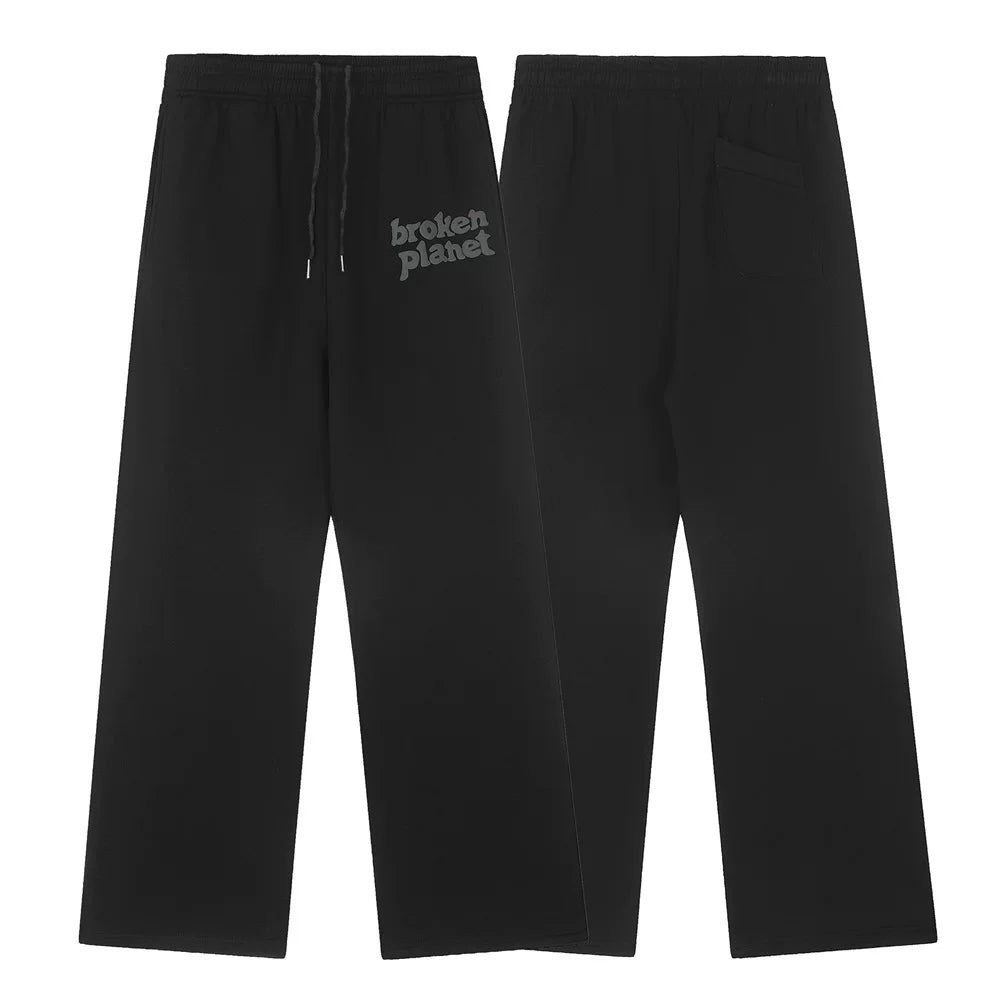 Broken Planet Puff Print Heavy Fleece Sweatpants