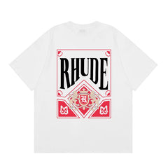 RHUDE High Street Oversized Graphic Pure Cotton T-Shirt