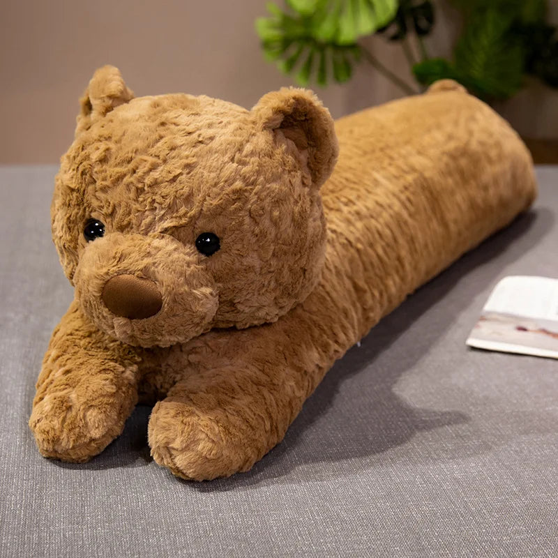 Long Fluffy Bear Snuggle Buddy Plushies