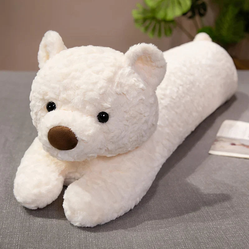 Long Fluffy Bear Snuggle Buddy Plushies