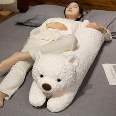 Long Fluffy Bear Snuggle Buddy Plushies
