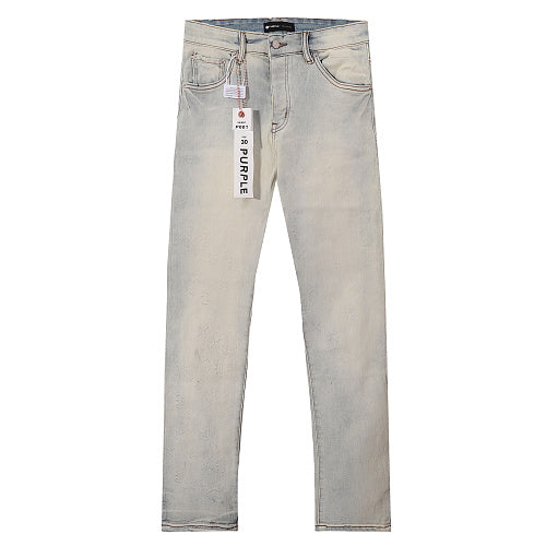 Purple Brand Men Slim Dirt Tint Denim Jeans