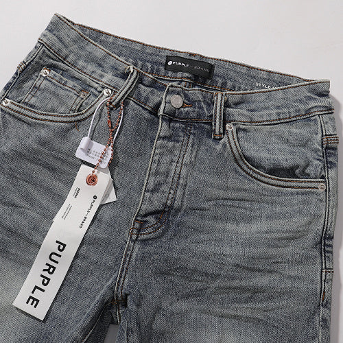 Purple Brand Men Slim Fit Textured Denim Jeans