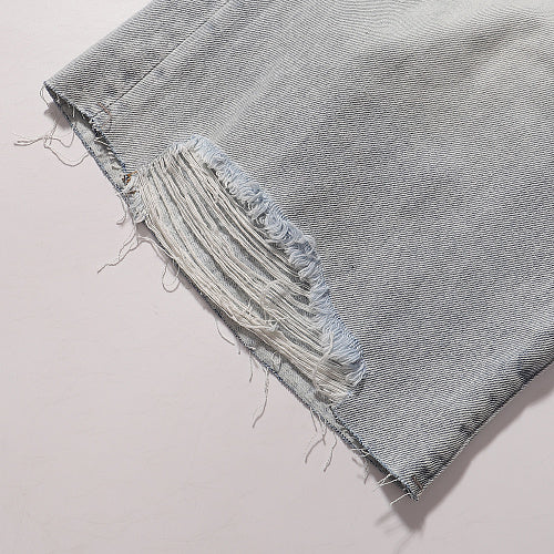 Purple Brand Men Light Blue Distressed Denim Shorts