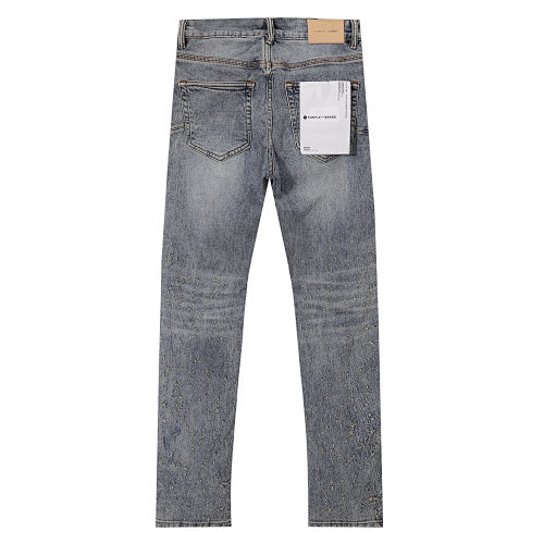 Purple Brand Men Slim Fit Textured Denim Jeans