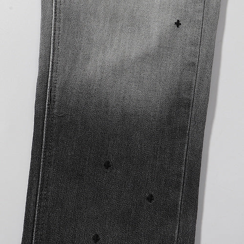 Ksubi Gradient Wash Black Paint Splatter Denim Jeans