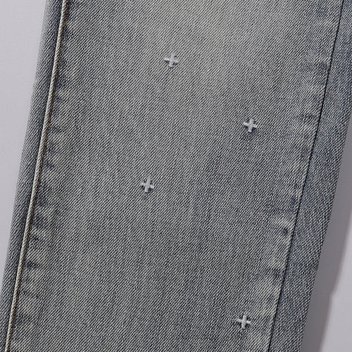 Ksubi Light Mud Wash Faded Slim Denim Jeans