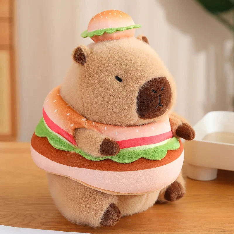 Baby Capybara Animal Dress-up Plushie Collection