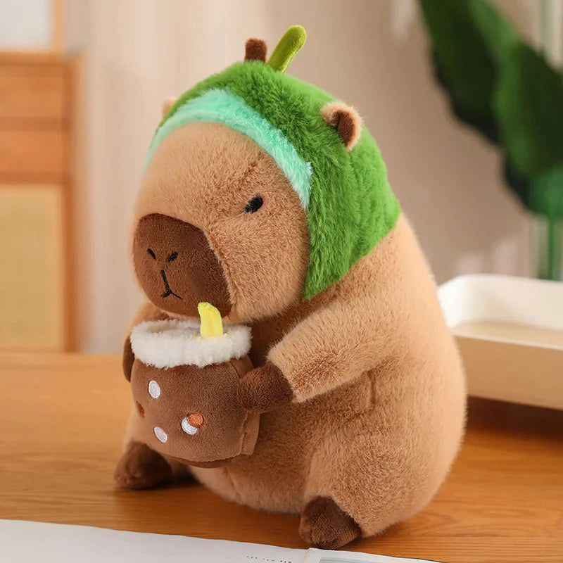 Baby Capybara Animal Dress-up Plushie Collection