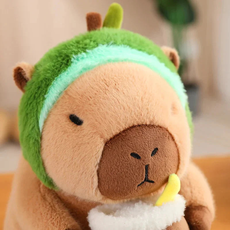 Baby Capybara Animal Dress-up Plushie Collection