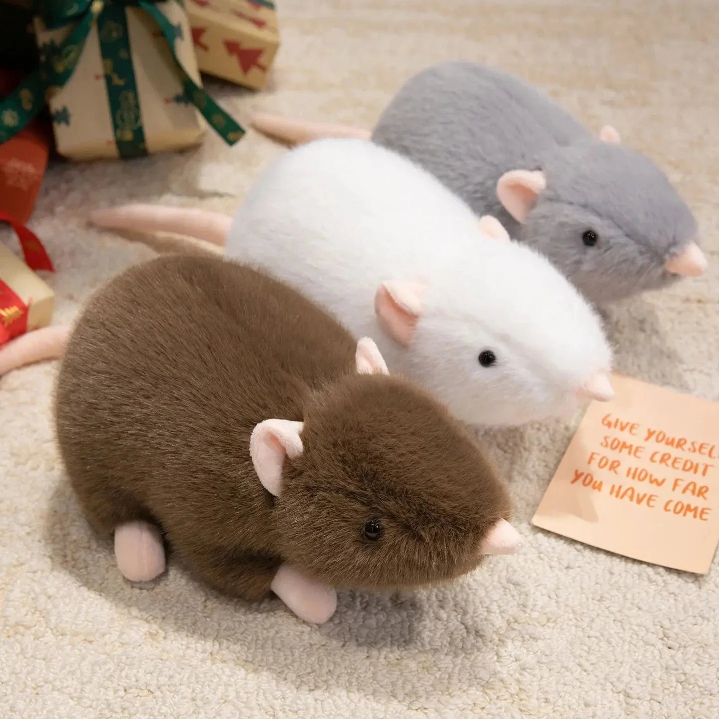 Cheesingtons the Lovable Mouse Plushie Family