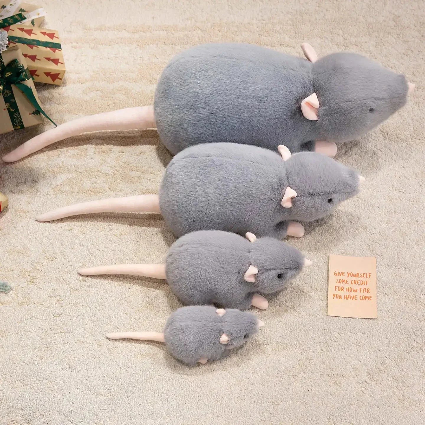 Cheesingtons the Lovable Mouse Plushie Family