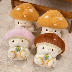 Chibi Mushroom Plush Buddies
