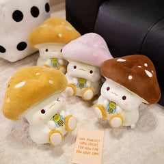Chibi Mushroom Plush Buddies
