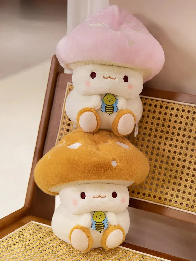 Chibi Mushroom Plush Buddies