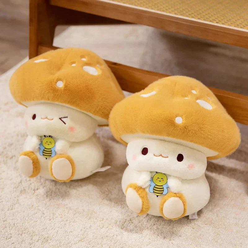 Chibi Mushroom Plush Buddies
