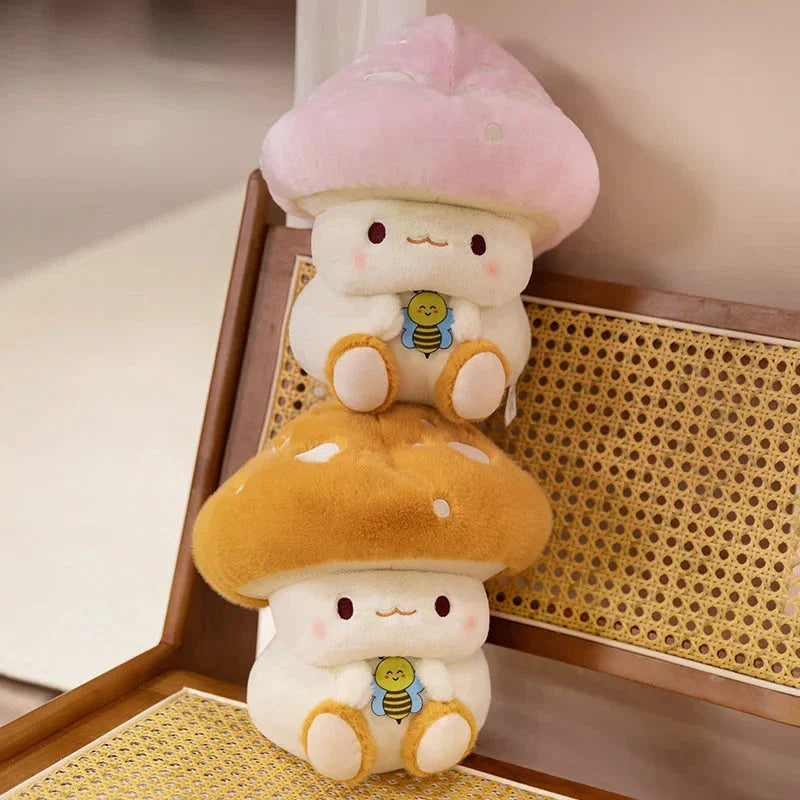 Chibi Mushroom Plush Buddies