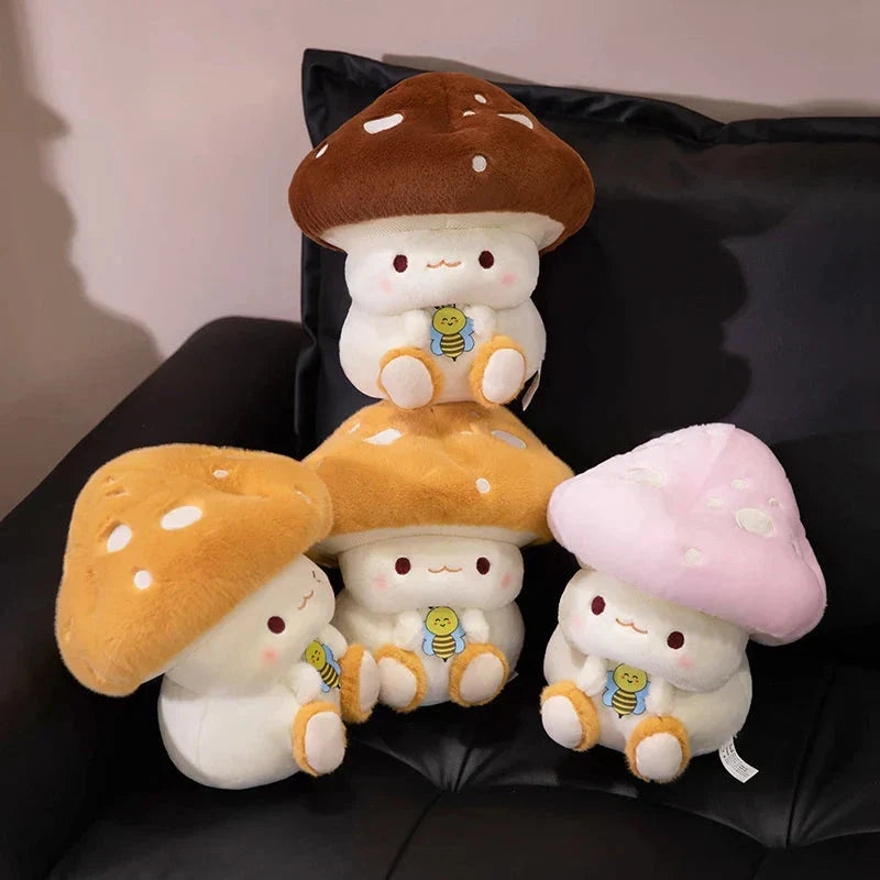 Chibi Mushroom Plush Buddies