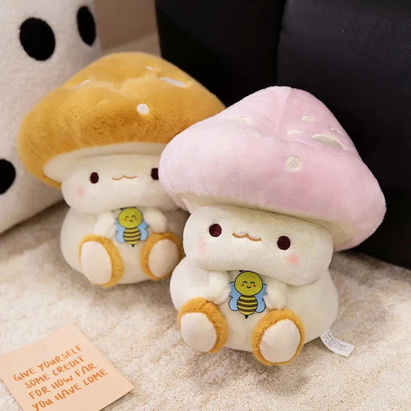 Chibi Mushroom Plush Buddies