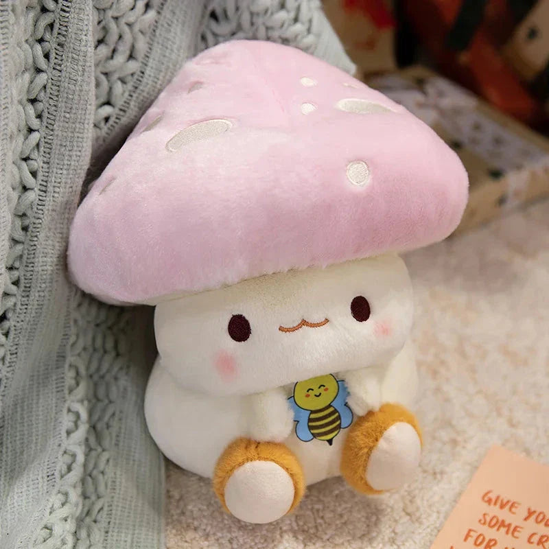Chibi Mushroom Plush Buddies