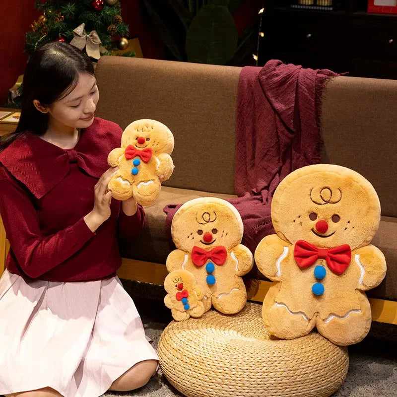 Christmas Gingerbread Man Plushies 2024 Collection