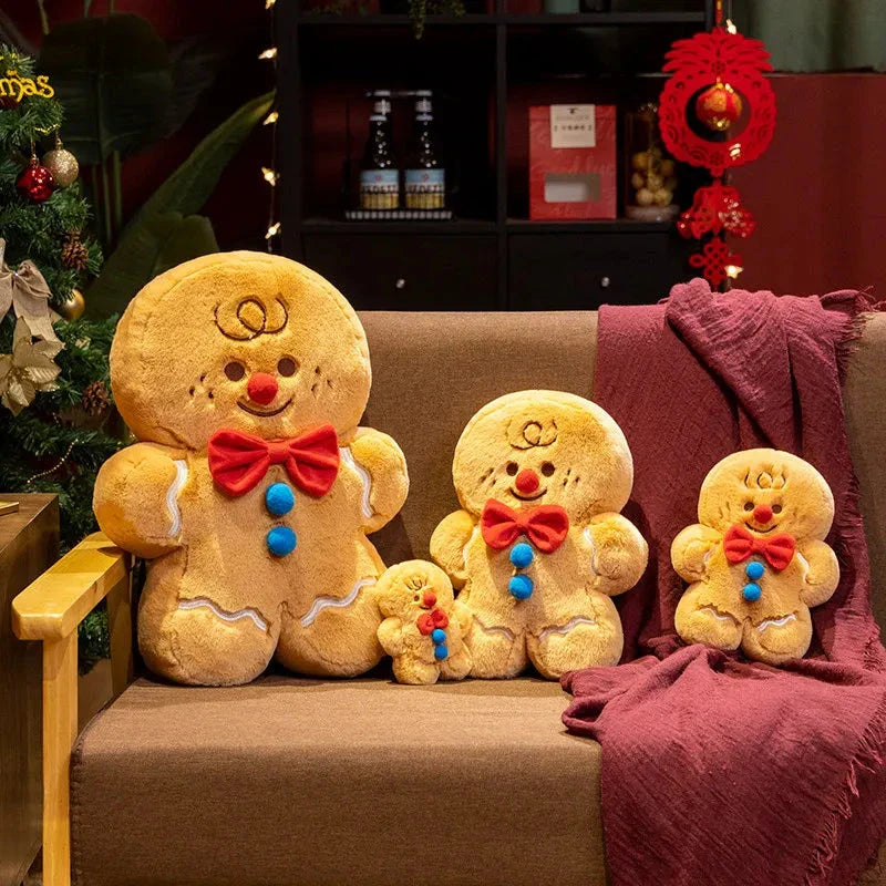 Christmas Gingerbread Man Plushies 2024 Collection