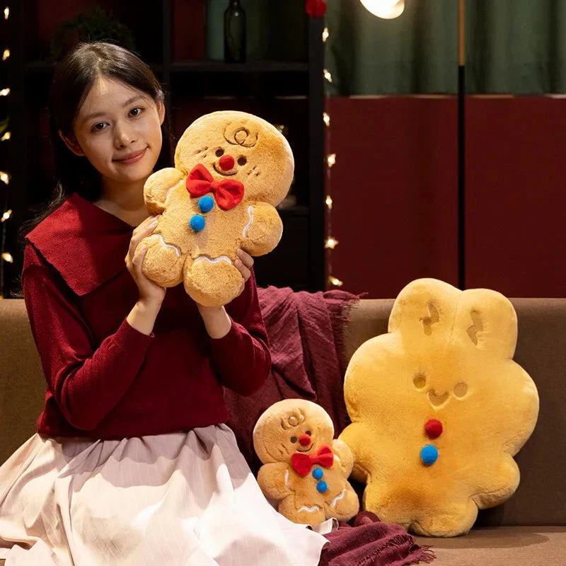 Christmas Gingerbread Man Plushies 2024 Collection