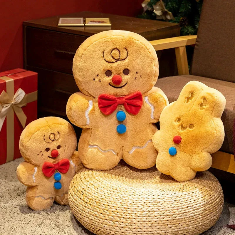 Christmas Gingerbread Man Plushies 2024 Collection